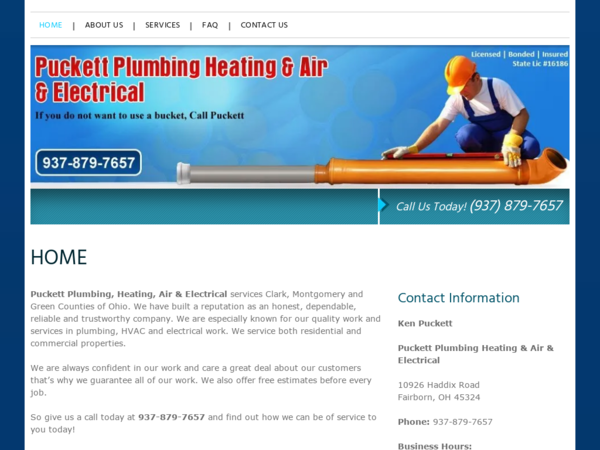 Puckett's Heating & Air Conditioning