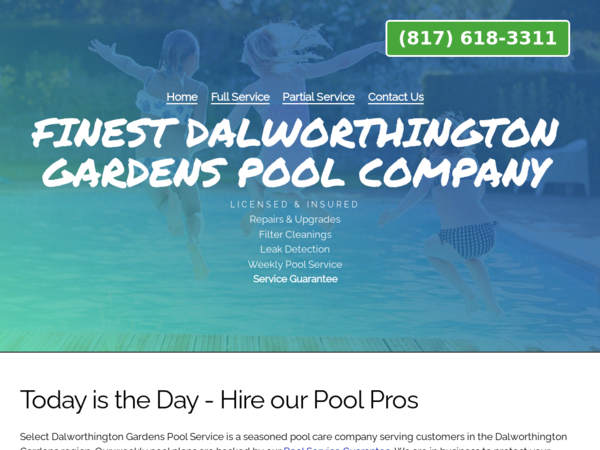 Dalworthington Gardens Pool Service