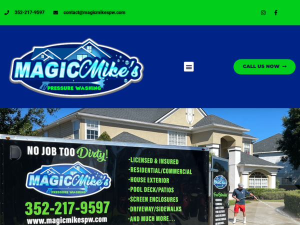 Magic Mike's Pressure Washing