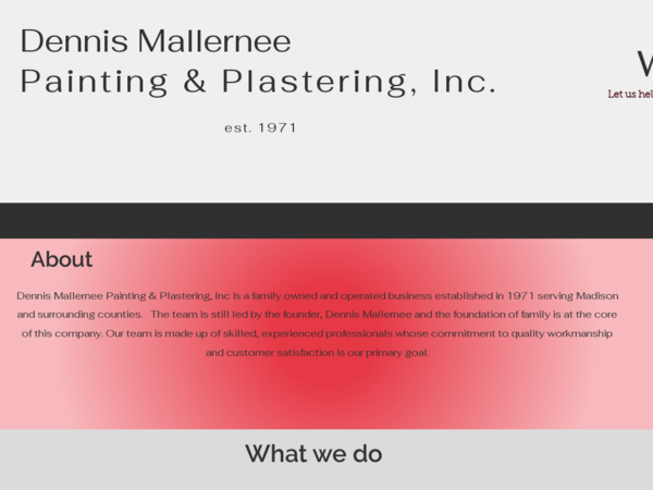 Dennis Mallernee Painting and Plastering
