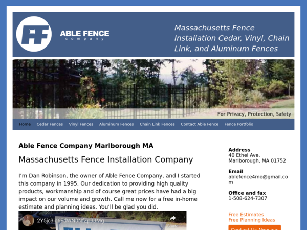 Able Fence Online