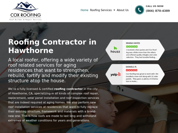 Cox Roofing Services