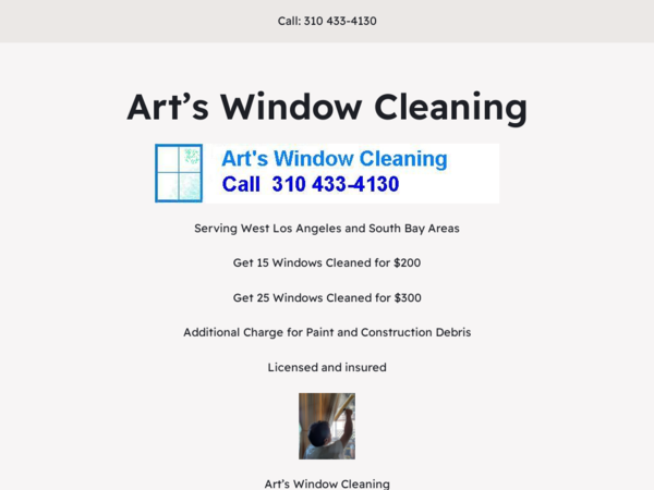 Art's Window Cleaning