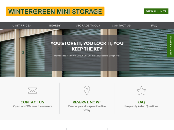 Wintergreen Mini Storage