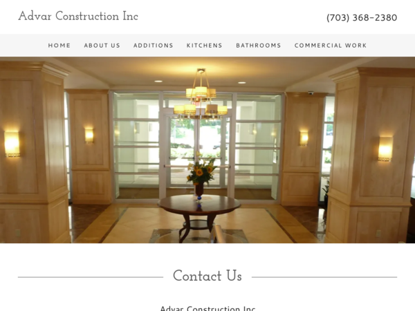 Advar Construction Inc