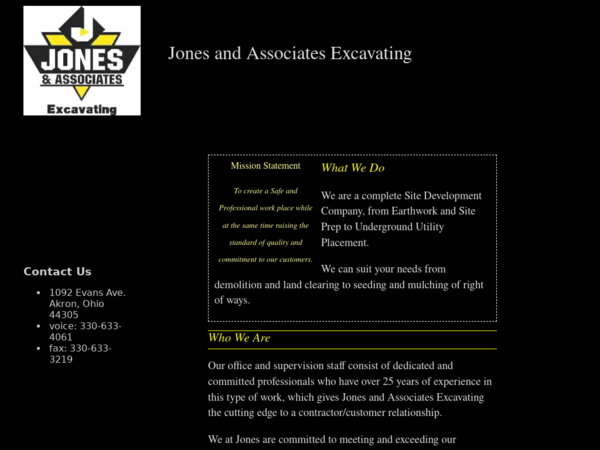 Jones & Associates Excavating