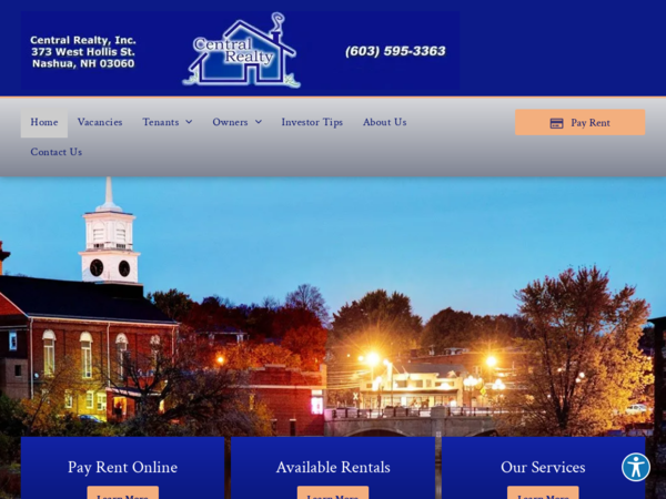 Central Realty Inc
