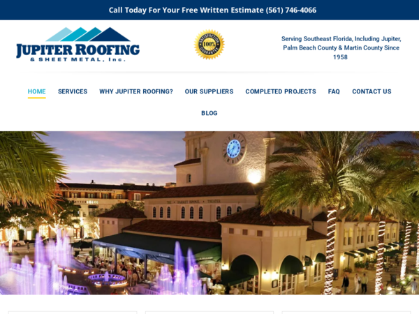 Jupiter Roofing & Sheet Metal Inc.