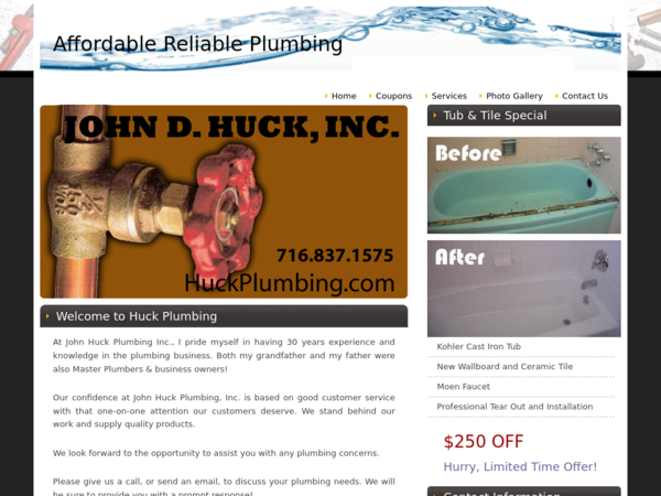 Huck Plumbing