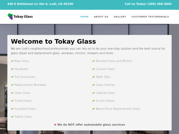 Tokay Glass Co