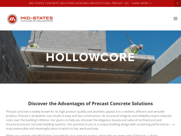 Mid-States Concrete Products Co