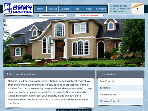 Alabama Pest Control Inc