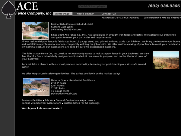 Ace Fence Co Inc