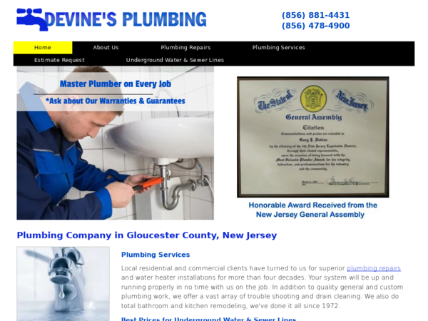 Devine's Plumbing