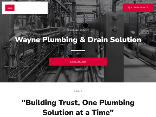 Wayne Plumbing & Drain Solution