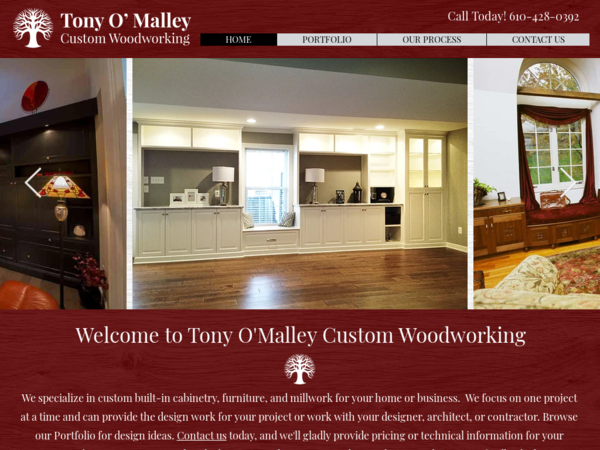 Tony O'Malley Custom Woodworking