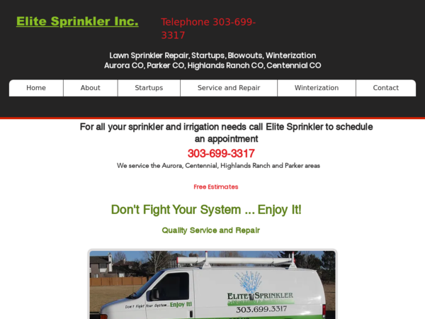 Elite Sprinkler Inc