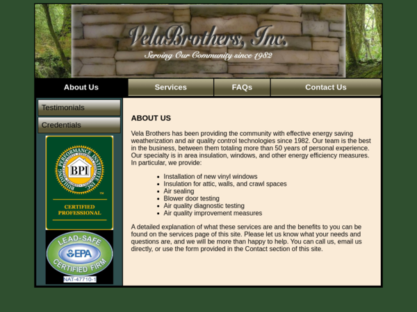 Vela Brothers Inc