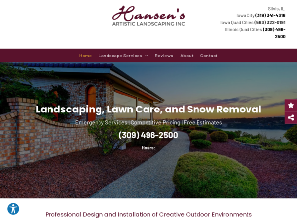 Hansen's Artistic Landscaping