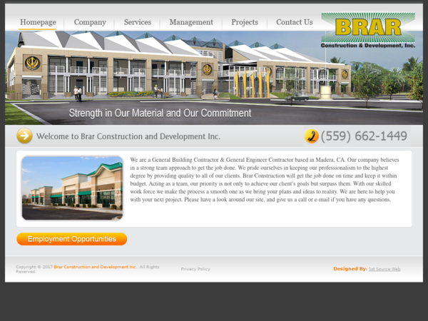 Brar Construction and Development Inc.