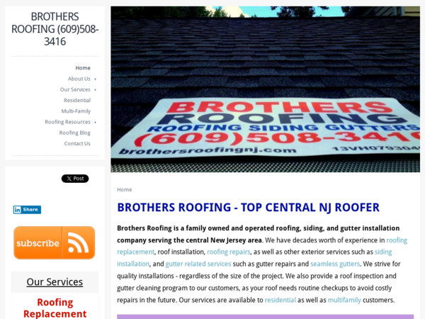 Brothers Roofing Co