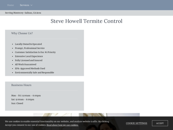 Steve Howell Termite Control