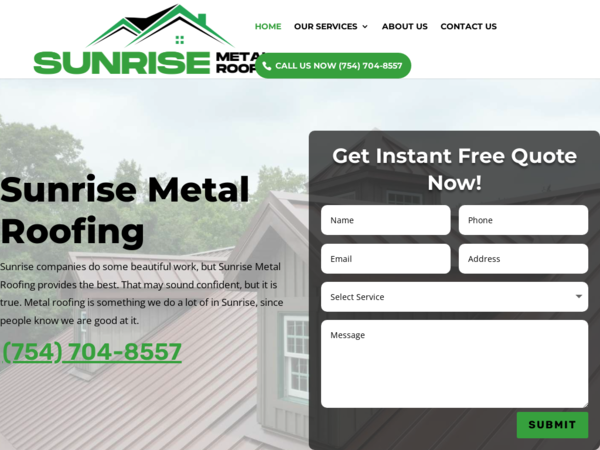 Sunrise Metal Roofing