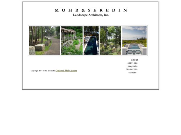 Mohr & Seredin Landscape Arch