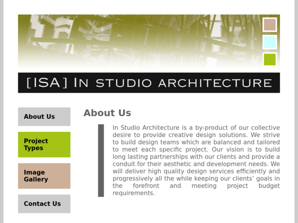[isa] In Studio Architecture