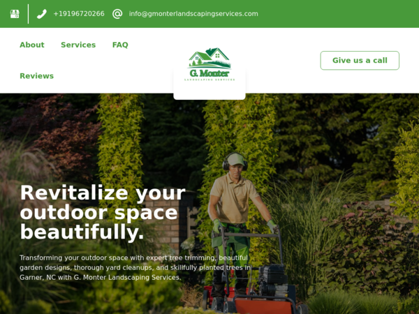 G. Monter Landscaping Services