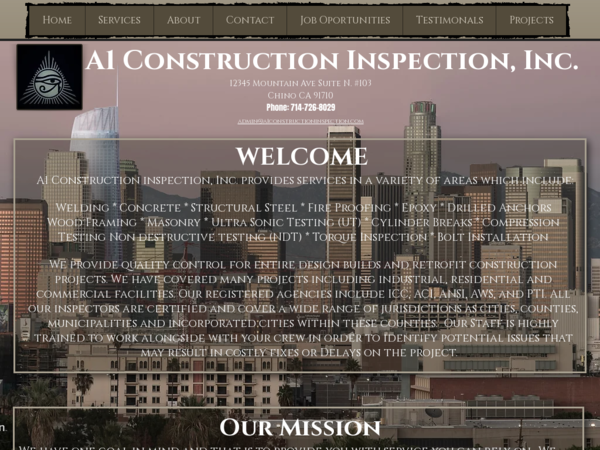A-1 Construction Inspection Inc