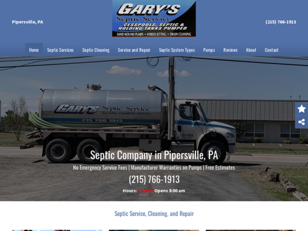 Gary's Septic Services Inc