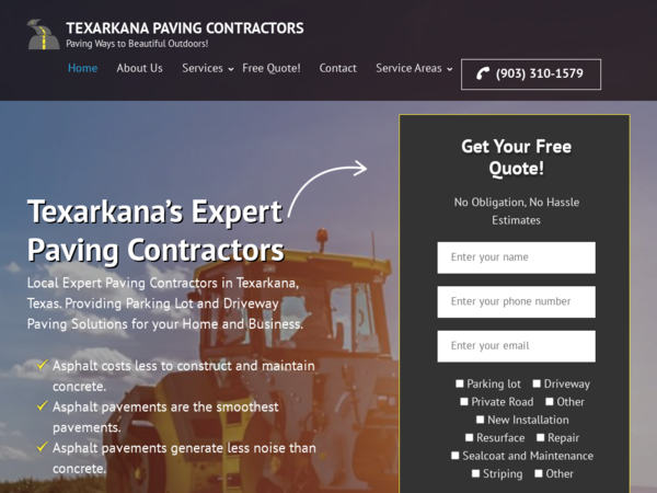 Texarkana Paving Contractors