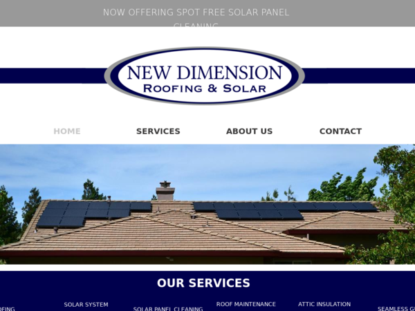 New Dimension Roofing and Solar