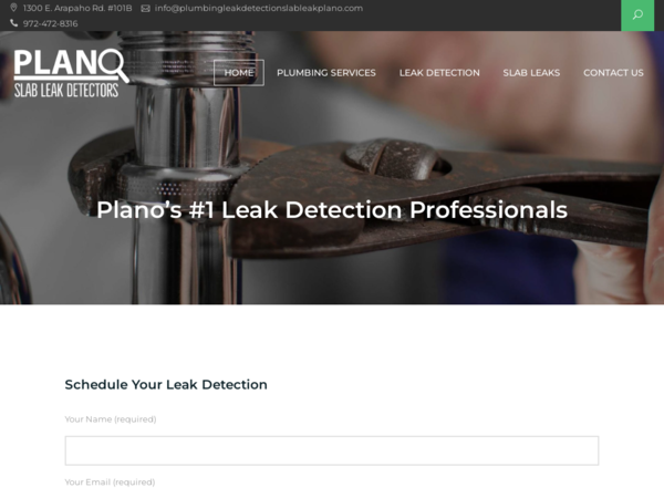 Plano Slab Leak Detectors