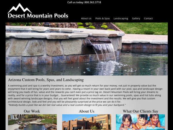 Desert Mountain Pools and Spas