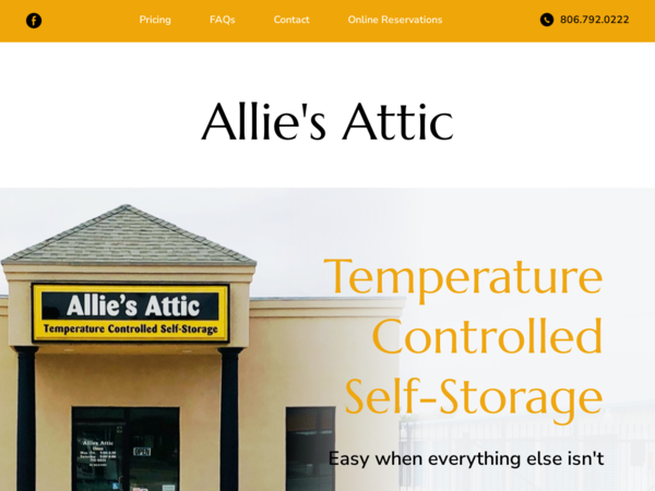 Allie's Attic Storage