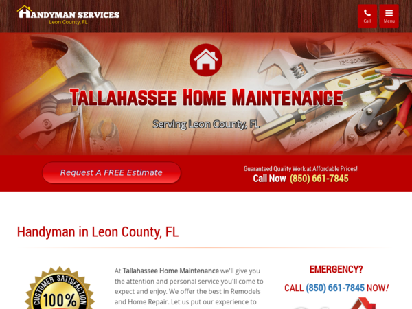 Tallahassee Home Maintenance