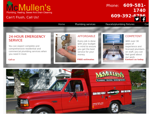 Mc Mullen's Plumbing-Drain Services