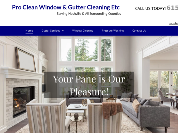Pro Clean Window & Gutter Cleaning Etc