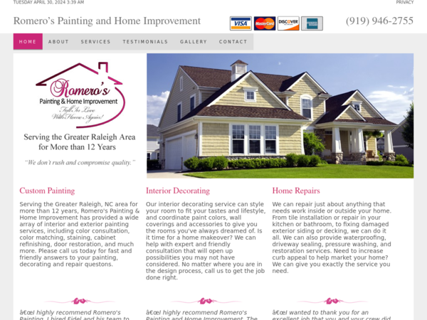 Romero's Painting & Home Improvement Llc.