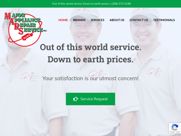 Major Appliance Repair Service Inc
