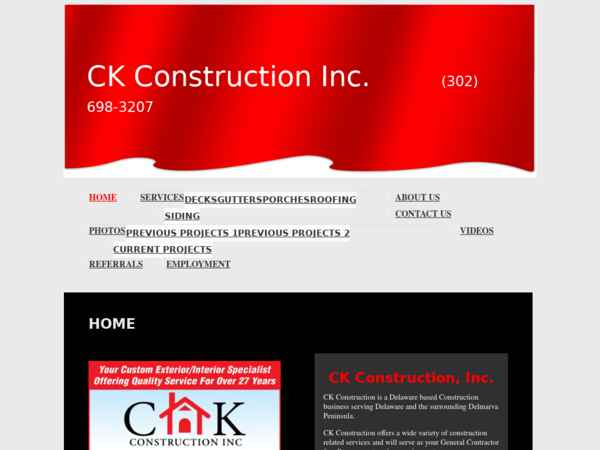CK Construction Inc.