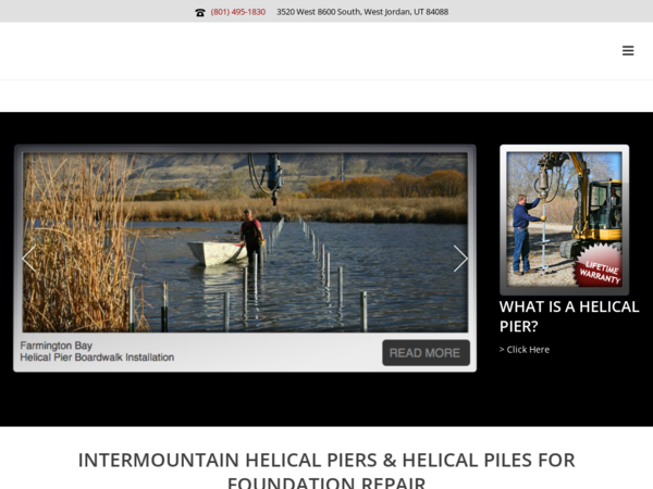 Intermountain Helical Piers