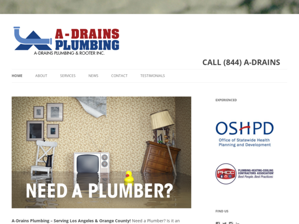 A-Drains Plumbing & Rooter Inc.