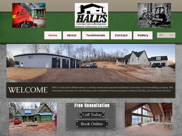 Halls Construction and Restoration LLC