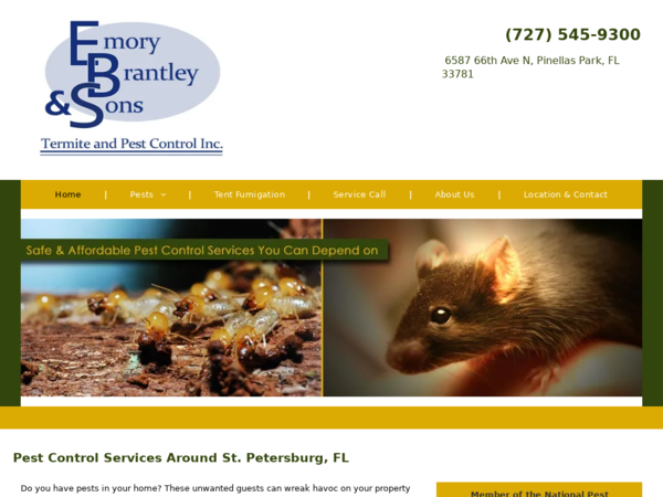 Brantley Emory & Sons Termite