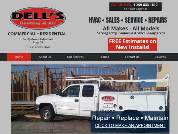 Dell's Heating & Air Conditioning