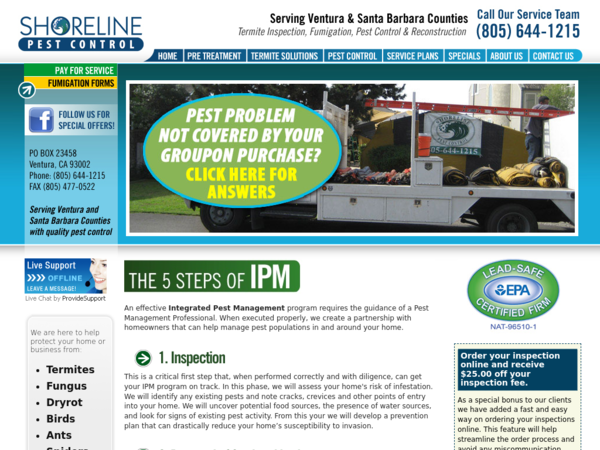Shoreline Pest Control