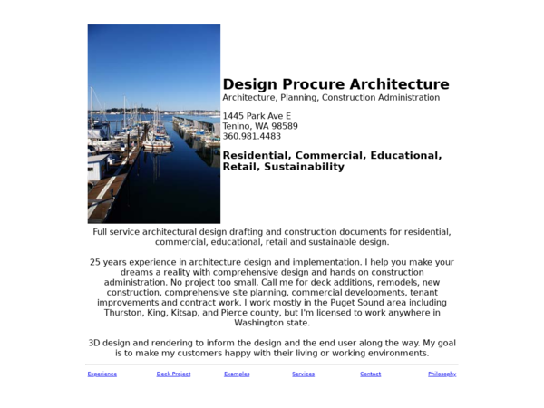 Design Procure Architecture